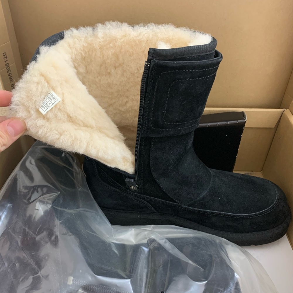 Black UGG boots